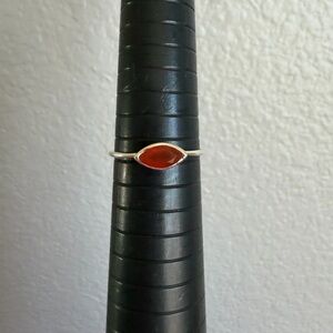 Carnelian Stackable Ring